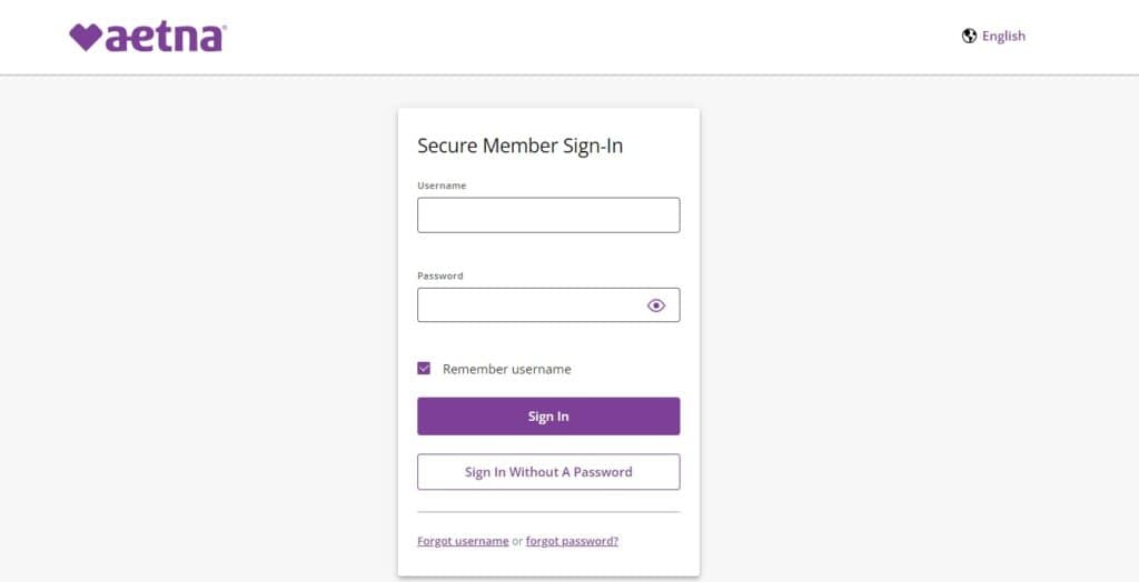 Login to Aetna