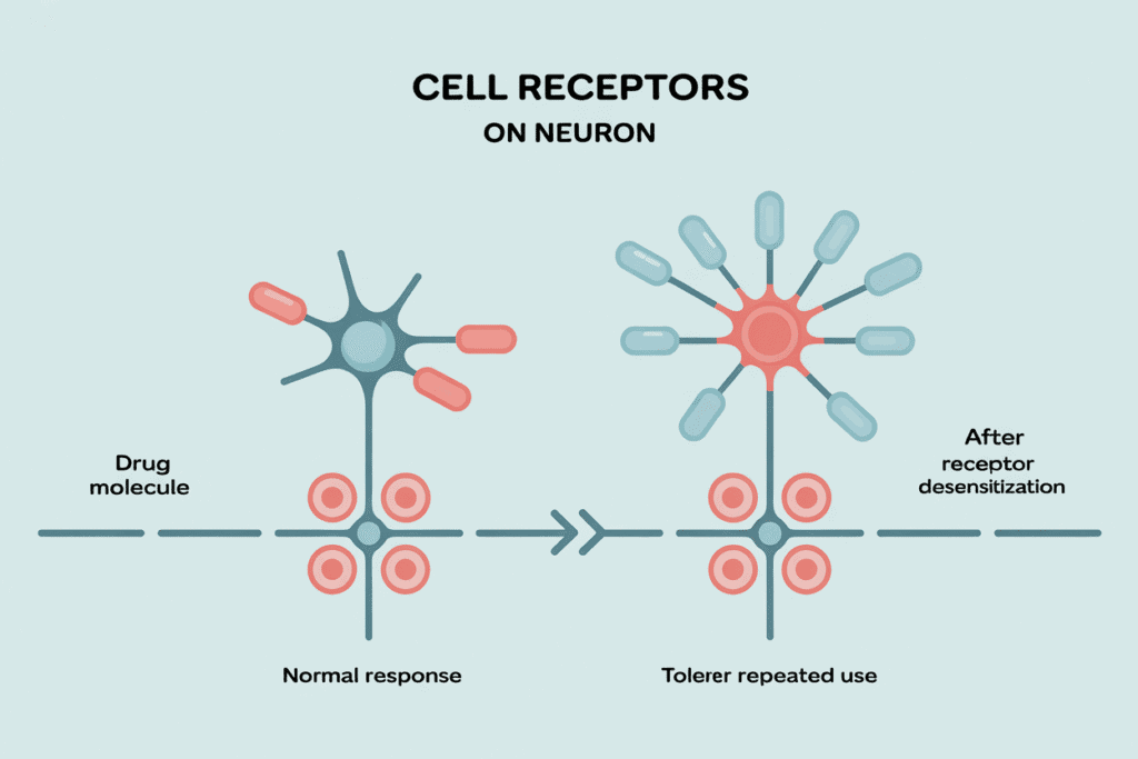 How Does Drug Tolerance Develop